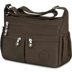 1196 Nylon Crossbody Bags Waterproof Lightweight Large Travel Purses